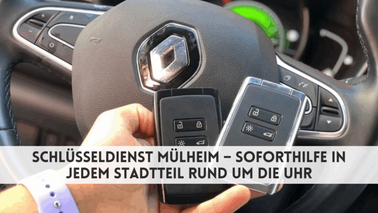 Read more about the article Schlüsseldienst Mülheim bietet Soforthilfe in jedem Stadtteil